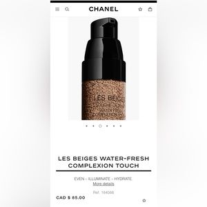 Chanel Les Beiges Water Fresh Complexion Touch